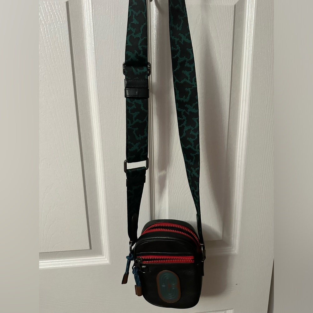 Black Coach Terrain Crossbody Purse